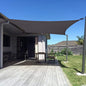 SUNNY GUARD Custom Size 9'x16' Dark Grey Sun Shade Sail Rectangle UV Block Shade for Backyard Yard Patio Deck Garden(Customized)