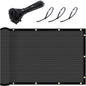 UPGRADE Fence Privacy Screen 8' x 50' Fence Commercial Shade Cover with Brass Grommets Heavy Duty Perfect for Outdoor Back Yard-Dark Grey, Customizable
