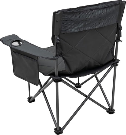 ALPS Mountaineering King Kong Camping Chairs for Adults with Mesh Cup Holders and Pockets, Built Durable and Reliable with Compact Foldable Steel Frame