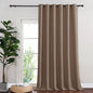 NICETOWN Blackout Blinds for Patio Door, Sliding Door Insulated Blackout Curtains, Extra Wide Curtain with Grommet Top for Villa/Hall/Parlor (Cappuccino, 1 Panel, 80” W x 108“ L)