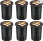 [6 Pack]CLOUDY BAY 9W Low Voltage Landscape Lights,LED Well Lights,Grated Top,12V-24V Waterproof Outdoor,2700K/3000K/3500K/4000K/5000K In Ground Lights for Fence Pathway Deck,Transformer Excluded