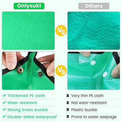3PCS 39.5" x 31.5" Large Potting Mat for Indoor Plants Transplanting and Dirt Control Garden Gifts for Women Men
