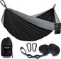 Kootek Camping Hammock, Portable Hammocks with Tree Straps & Attached Carry Bag, Camping Essentials Gear, Perfect for Outside Indoor Hiking Beach Backpack Travel