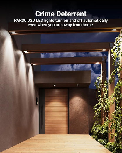 Sunco 24 Pack LED PAR30 Dusk to Dawn Light Bulb for Outside Porch, Patio, Backyard, 11W=75W, 850 LM, 5000K Daylight , Non-Dimmable, Photocell Sensor, UL