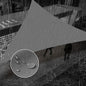 SUNNY GUARD Waterproof Sun Shade Sail 9'x9'x9' Charcoal Triangle UV Block Sunshade for Backyard Yard Deck Patio Garden Outdoor Activities and Facility(Customized)
