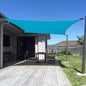 SUNNY GUARD Sun Shade Sail 20' x 20' Rectangle Turquoise Blue UV Block Sunshade for Backyard Yard Deck Patio Garden Outdoor Activities and Facility(We Make Custom Size)