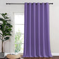 NICETOWN Blackout Curtains & Drapes - Privacy Thermal Efficiency Backdrop Curtains for Bedroom Room Divider Living Room Patio Sliding Glass Door, Wide 80 x Long 144 inch, Lilac Purple, 1 Panel