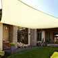 LOVE STORY Custom Size 9'x14' Butter Cream Sun Shade Sail Rectangle UV Block Canopy Patio Sail Sunshades Fabric for Outdoor Garden Carport (We Make Custom Size)