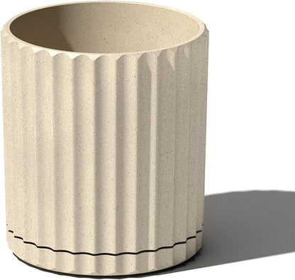 Veradek Demi Series Demi 6" Planter w/Tray, Sand