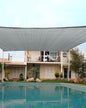 Quictent 12x16ft Rectangular Sun Shade Sail 185G HDPE Canopy 98% UV Block Outdoor Patio Garden Commercial Deck with Hardware Kit