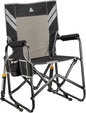 GCI Outdoor Stowaway Rocker - Varsity Black/Gray