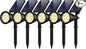 InnoGear Solar Lights Outdoor Waterproof Solar Garden Light for Outside Yard Landscape Lighting Pathway Spot Lights Spotlight Wall Light Auto On/Off, Pack of 6 (Warm White)