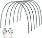 Gardzen Garden Hoops for Raised Beds Greenhouse Hoops, DIY Kit for Row Cover Garden Netting, All Season Plant Protection, 24 Pcs