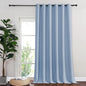 NICETOWN Blackout Sliding Glass Door Curtains, Room Darkening Thermal Insulated Curtains for Living Room Bedroom, Extra Wide Window Drapes, 1 Panel, W80 x L118, Vintage Blue