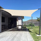 SUNNY GUARD Custom Size 11'x18' Rectangle Butter Cream UV Block Sunshade for Backyard Yard Deck Patio Garden Outdoor Activities and Facility(Customized)