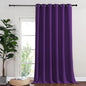NICETOWN Blackout Curtains & Drapes - Privacy Thermal Efficiency Backdrop Curtains for Bedroom Room Divider Living Room Patio Sliding Glass Door, Wide 80 x Long 144 inch, Royal Purple, 1 Panel