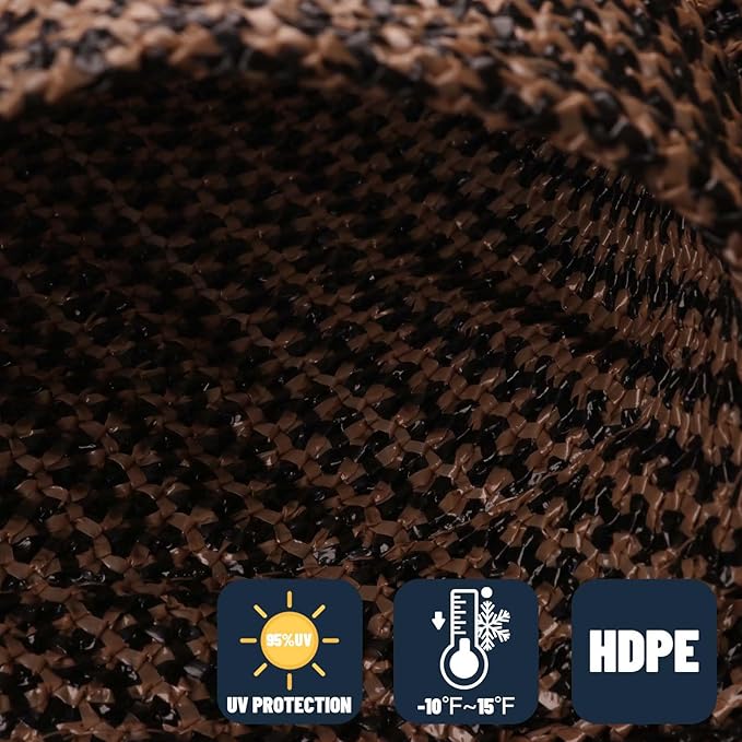 SUNNY GUARD Custom Size 12'x24'x26.8' Brown Sun Shade Sail Right Triangle UV Block Shade for Backyard Yard Patio Deck Garden(Customized)