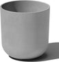 Veradek Mason Series Lima Planter - Round Planter for Indoor or Outdoor Porch/Garden | Made from Plastic-Stone Composite with Drainage Holes | Modern Décor for Succulents, Flowers, Small Plants