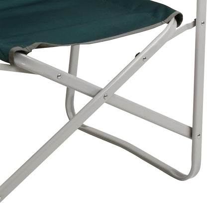 Coleman Outpost Elite Folding Camping Chair with Side Table & Cup Holder, Weather-Resistant Portable Chair with Arm Rests