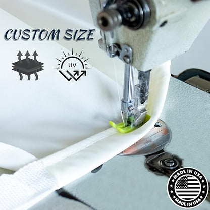 LOVE STORY Right Triangle 9'x18'x20.1' Waterproof Sun Shade Sail Canopy UV Block for Outdoor Patio Backyard Carport,Fruit Green(We Make Custom Size)
