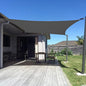 SUNNY GUARD Sun Shade Sail 8' x 10' Rectangle Graphite Grey UV Block Sunshade for Backyard Yard Deck Patio Garden Outdoor Activities and Facility(We Make Custom Size)
