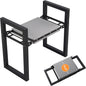 Garden Kneeler and Seat Heavy Duty 500lbs, Anti-Tip Gardening Stools with 10.5” Widen Kneeling Pad for Seniors Gardeners, 2 in 1 Garden Bench for Kneeling and Sitting