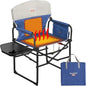 SUNNYFEEL Heated Camping Directors Chair, Heavy Duty,Oversized Outdoor Portable Heating Folding Chair with Side Table, Pocket for Beach, Fishing,Trip,Picnic,Lawn,Concert Foldable Camp Chairs