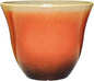 Classic Home and Garden Honeysuckle Resin Planters - Lightweight Indoor & Outdoor Plant Pots - UV-Resistant Plastic Flower Pots - Pot Planters for Flowers & Herbs (15" Tequila Sunrise)