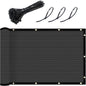 UPGRADE Fence Privacy Screen 5' x 50' Fence Commercial Shade Cover with Brass Grommets Heavy Duty Perfect for Outdoor Back Yard-Dark Grey, Customizable