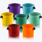15 Gallon Grow Bags, 7 Pack Colorful Fabric Plant Pots with Handles for Garden and Outdoor Planting