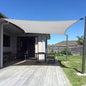SUNNY GUARD Custom Size 6'x8' Silver Grey Sun Shade Sail Rectangle UV Block Shade for Backyard Yard Patio Deck Garden(Customized)