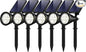 InnoGear Solar Lights Outdoor Waterproof Solar Garden Light for Outside Yard Landscape Lighting Pathway Spot Lights Spotlight Wall Light Auto On/Off, Pack of 6 (White)