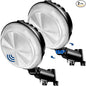 2 Pack 150W LED Barn Light, 20000LM Dusk to Dawn Security Light with 150° Adjustable Angle Photocell, IP66 Waterproof 6500K Daylight Outdoor Lighting for Farmhouse/Yard/Street/Garage