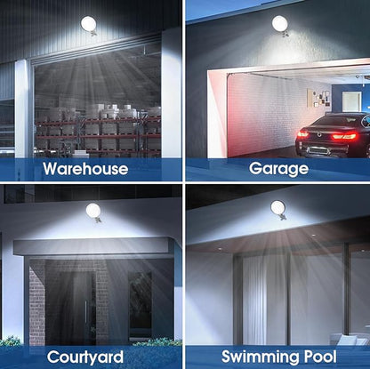 LED Barn Light, 150W 20000LM Dusk to Dawn Outdoor Lighting with Adjustable Angle Photocell, 6500k Daylight IP66 Waterproof Outdoor Street Lights for Yard, Garage, Farmhouse, Security Light