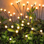 Solar Garden Lights Outdoor, 10 Pack 60LED Waterproof Solar Powered Lights for Yard Pathway Patio, Swaying Lawn Decor as Gardening Gifts for Women Holiday