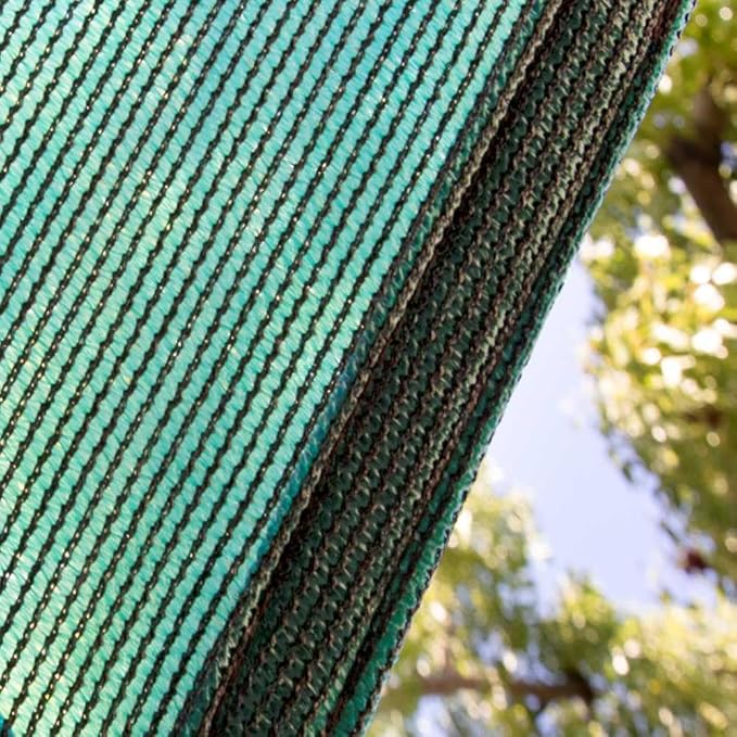 Amgo Custom Size 12' x 12' x 12' Green Triangle Sun Shade Sail UPF50+ AGTAPRT12, Order to Make Canopy Awning, 95% UV Blockage, Water & Air Permeable, Commercial Standard (We Customize)