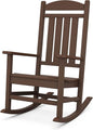 POLYWOOD Presidential Rocking Chair in Mahogany
