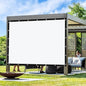 Artpuch Outdoor Pergola Shade Cover 8' X 10' Sun Shade Cloth with Grommets, 90% UV Protection Canopy Patio Privacy Screen (Customized Available) GN107, White