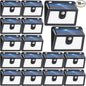 [16 Packs] Solar Motion Sensor Outdoor Lights, Super Bright Solar Lights Outdoor Waterproof, 3 Lighting Modes Security Wall Light for Outside Walking Dog Fence Backyard Deck Garden Door Step Garage