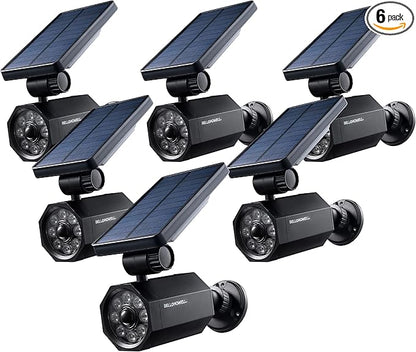 Bell+Howell Bionic Spotlight Motion Solar Spot Lights Outdoor Waterproof, Solar Landscape Lights, Outdoor Solar Yard Lights Weather Resistant, Super Bright LED Lights, for Garden, Lawn As Seen On TV
