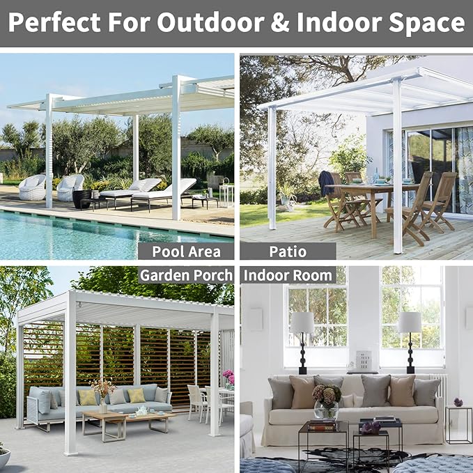 Easy-Going Linen Look Outdoor Curtains Waterproof Windproof Porch Curtains, Soft Thicken Outdoor Privacy Curtains for Patio, Gazebo, Grommet Top and Tab Bottom Drape, 1 Panel, 54x96 inch, Black