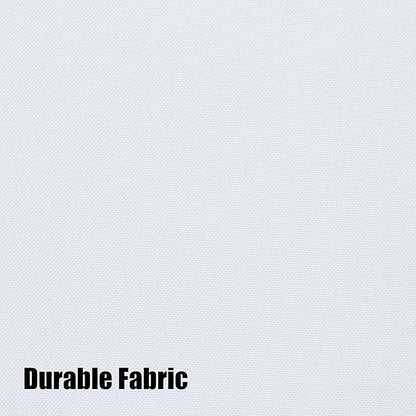 BONZER Waterproof Indoor/Outdoor Curtains for Patio Thick Privacy Grommet Curtains for Bedroom, Living Room, Porch, Pergola, Cabana, 1 Panel, 84W x 108L inch, White