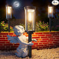 Solar Pathway Lights Outdoor, IP65 Waterproof Auto On/Off Solar Garden Lights Solar Powered Landscape Lighting for Yard Patio Walkway (Warm White, 4pack)