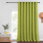 NICETOWN Fresh Green Blackout Curtains for Bedroom/Living Room 132 Inch Length - Thermal Insulated Room Darkening Grommet Top Window Curtains (100 by 132 - Inch, 1 Panel)