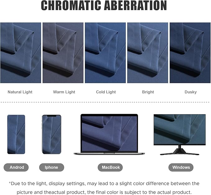 BONZER Outdoor Curtains for Patio Waterproof Thick Privacy Wide Grommet Light Filtering Outside Curtains for Porch Pergola Gazebo Deck, 1 Panel, 110W x 95L inch, Navy