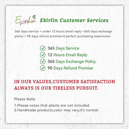 Ekirlin 6 Inch Resin Plant Pot Indoor - Natural Marble Texture Garden Planter with Drainage Hole, Removable Rubber Stopper and Non-Slip Soft Pad, Modern Succulents Containers for Home, Outdoor