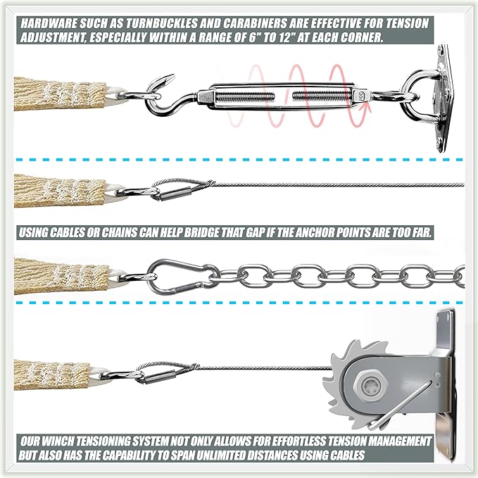 Amgo Custom Size 10' x 11' x 14.9' Green Right Triangle Sun Shade Sail Order to Make Canopy Awning UPF50+ AGSLT, 95% UV Blockage, Water & Air Permeable, 200GSM Commercial Standard (We Customize)