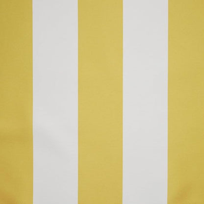 Exclusive Home Canopy Stripe Indoor/Outdoor Grommet Top Curtain Panel, 54"x84", Sunbath / White, Set of 2