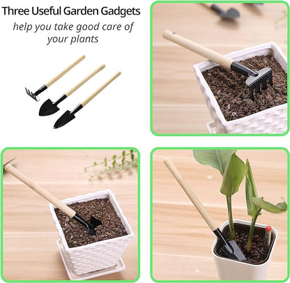 Plant Saucer, 7 Pack 8 10 12 14 15 Inch Durable Plastic Plant Trays for Pots, White & Black Round Plant Pot Saucers, Drip Tray for Indoor and Outdoor Garden (14", for 11 12 Inch Pot)
