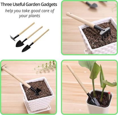 Plant Saucer, 7 Pack 8 10 12 14 15 Inch Durable Plastic Plant Trays for Pots, White & Black Round Plant Pot Saucers, Drip Tray for Indoor and Outdoor Garden (10", for 7 8 Inch Pot)